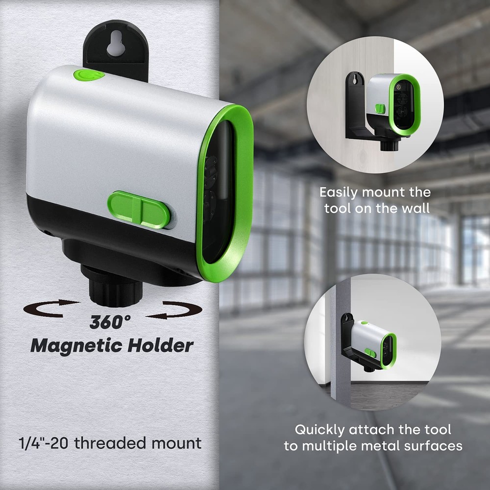 ENVENTOR Green Laser Level, Self Leveling Horizontal and