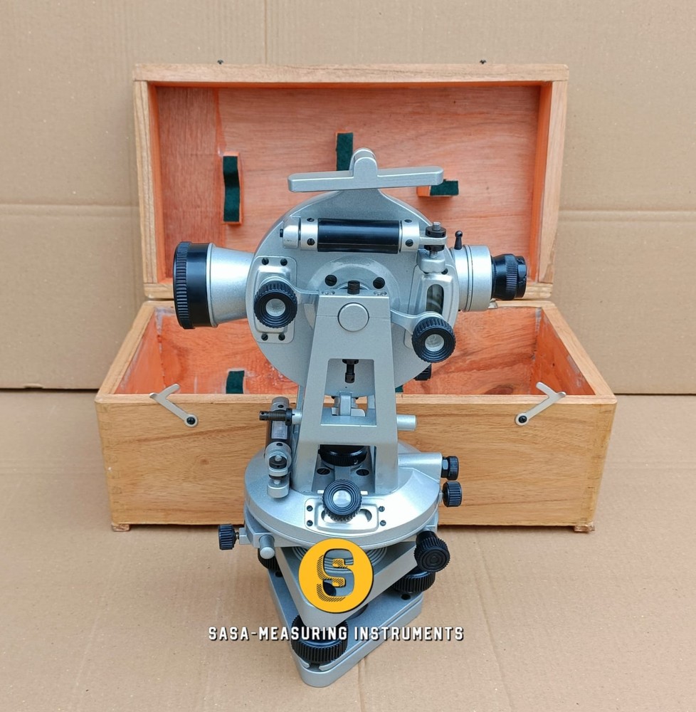 VERNIER TRANSIT THEODOLITE FOR SURVEYING & LEVELLING