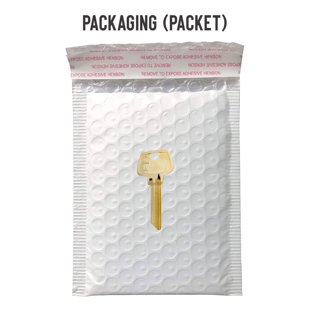 01007LL , O1007LL Key Blank – 6-PIN Brass