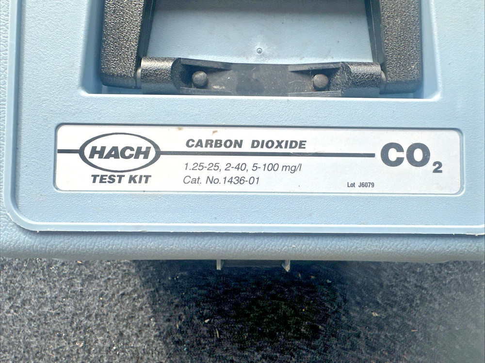 Hach CO2 Test Kit CA-23 Carbon Dioxide 1436-01