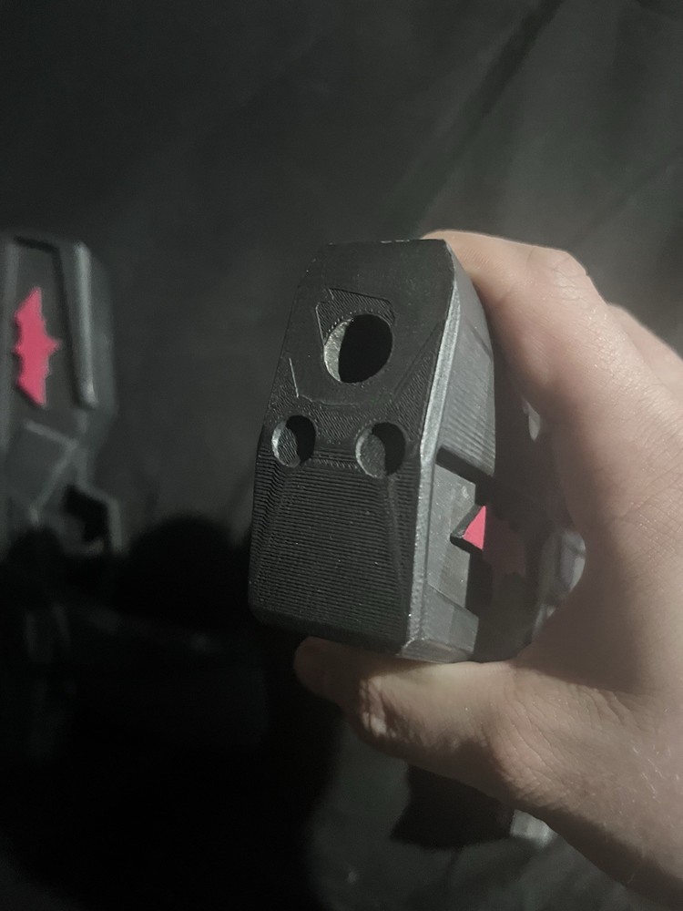 3D Printed Red Hood Pistols 3D Printed