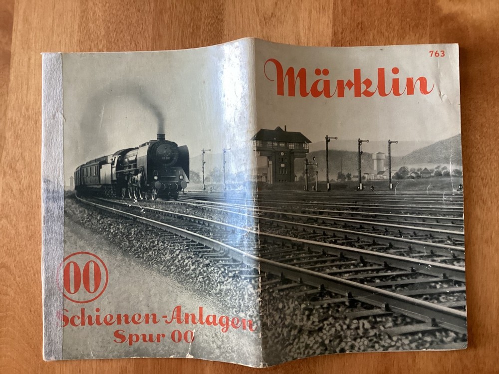 2 Vintage Marklin Train Booklets. 1958 & 1939.