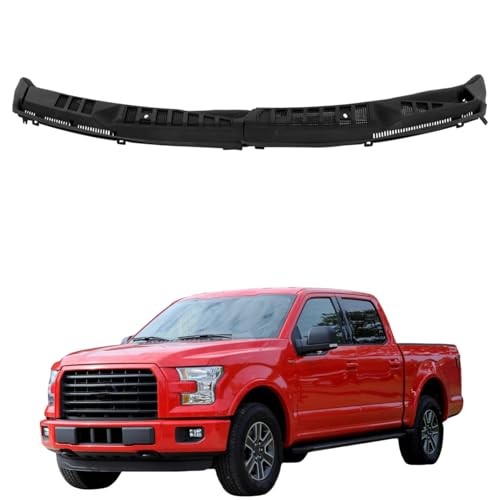 Plastic Windshield Window Wiper Cowl Cover Grille Kit Black Replacement for