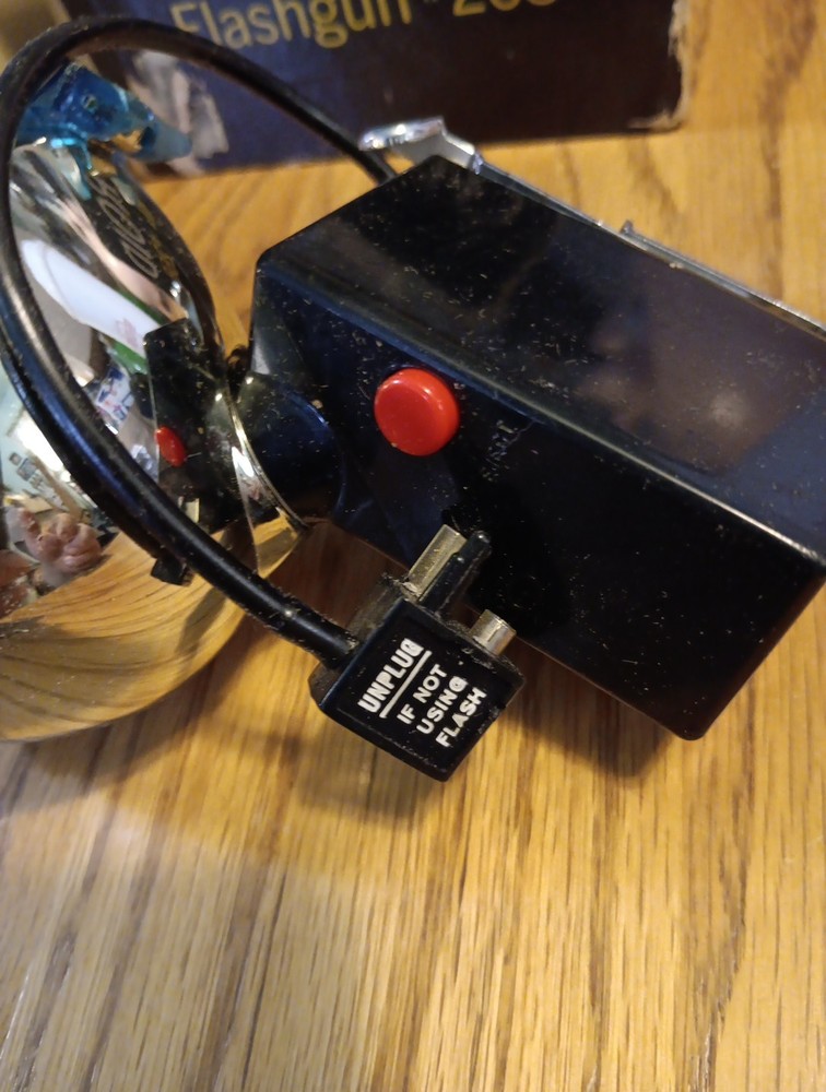 Vintage POLAROID FLASH BULB UNIT Model 268 Land Camera Flash Untested No Bulb