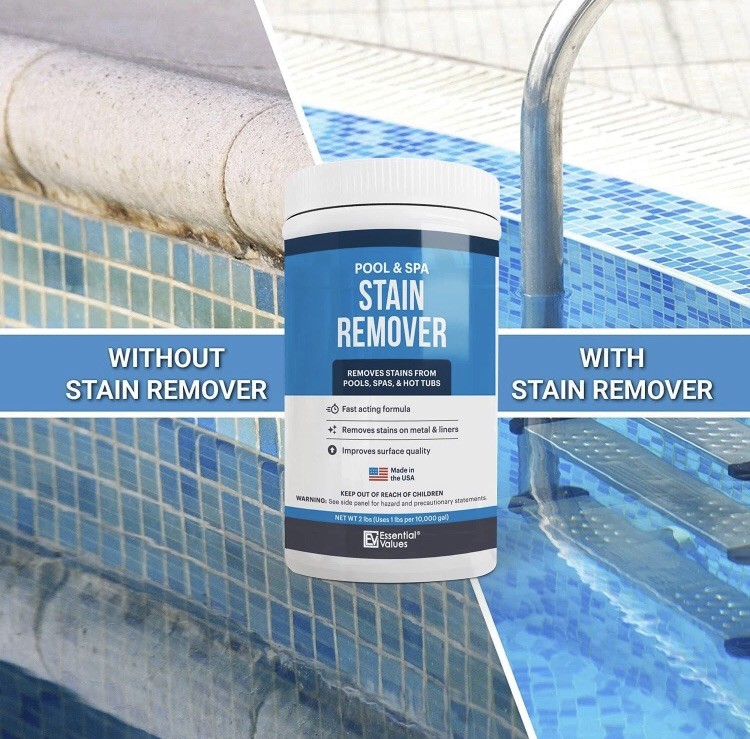 Optimized Pool Cleaner Powder for 20000 Gallons Gentle Stain Removal Solution C5