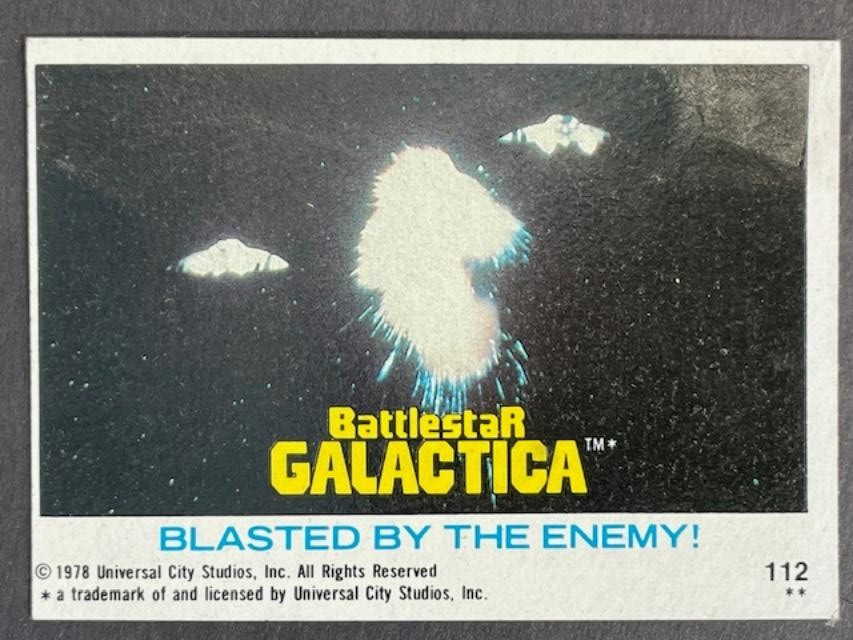 1978 Universal City Studios BATTLESTAR GALACTICA # 112 - NM