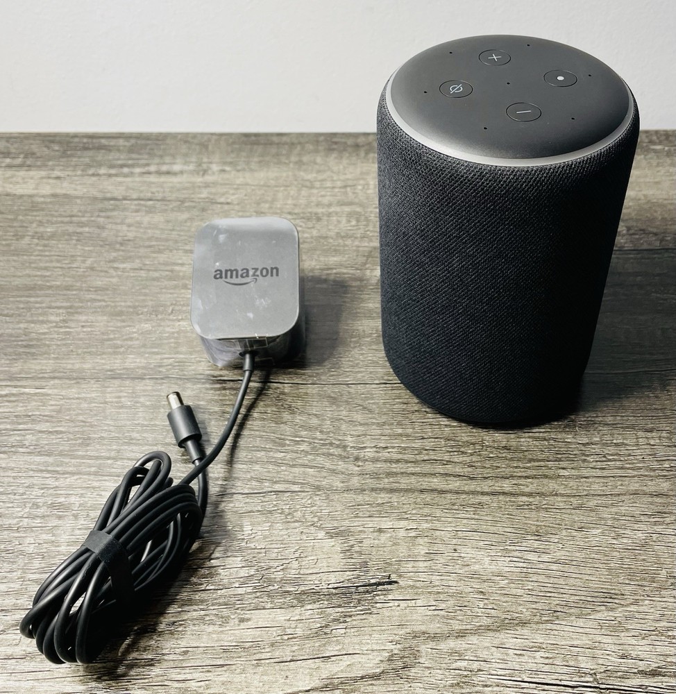 Amazon Echo Plus 2nd Generation Smart Speaker with Alexa Gray- Open Box