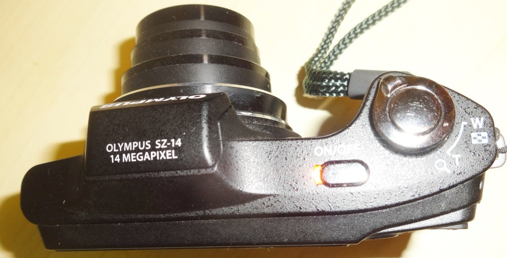 👌 Olympus SZ-14 Digital Camera Black in case with USB cable