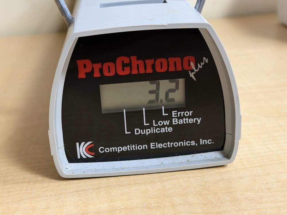 Prochrono Plus Chronograph Competition Velocity Electronics + Box VG Tested
