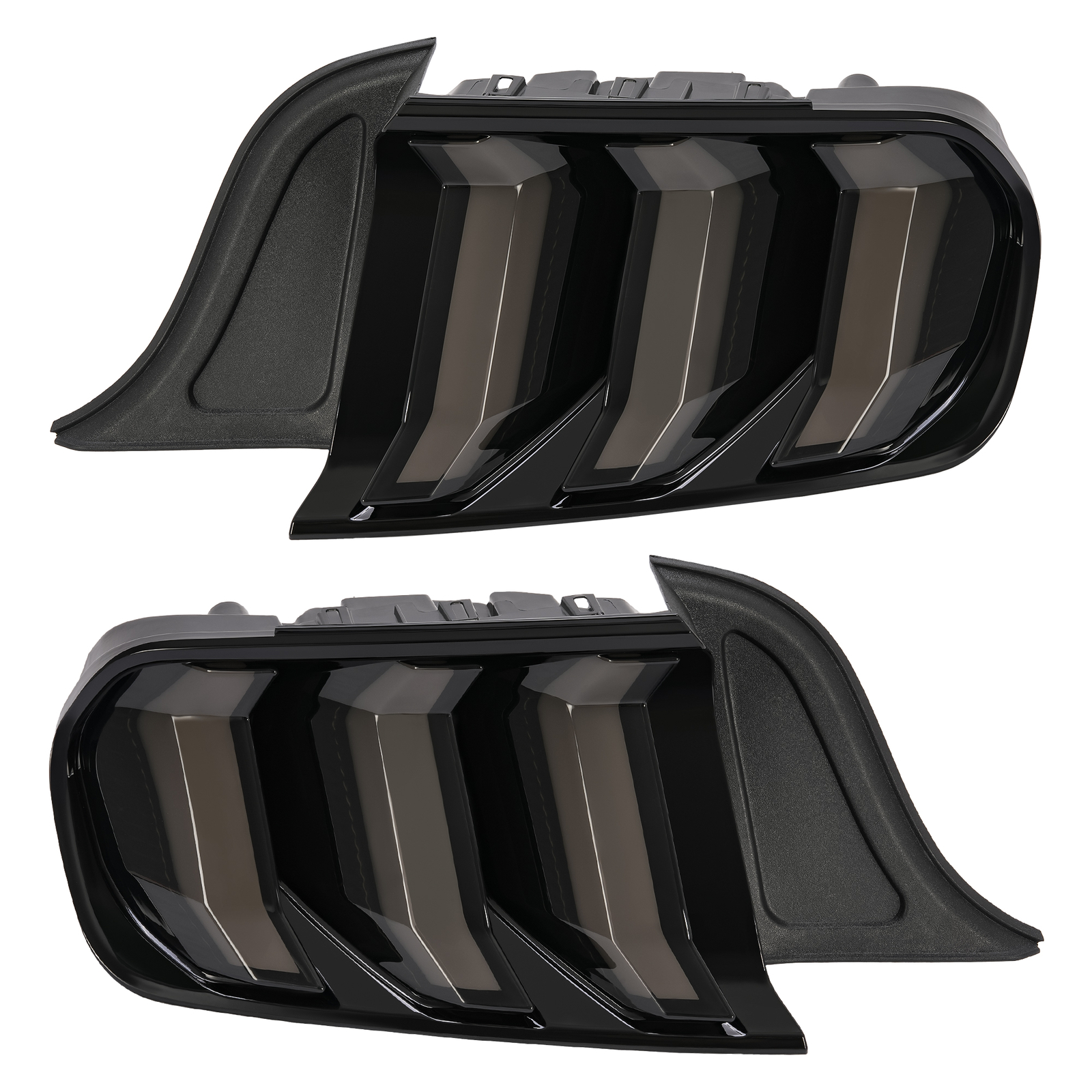 LED Tail Lights Sequential Turn Signal For Ford Mustang 2015-20 Left+Right Side