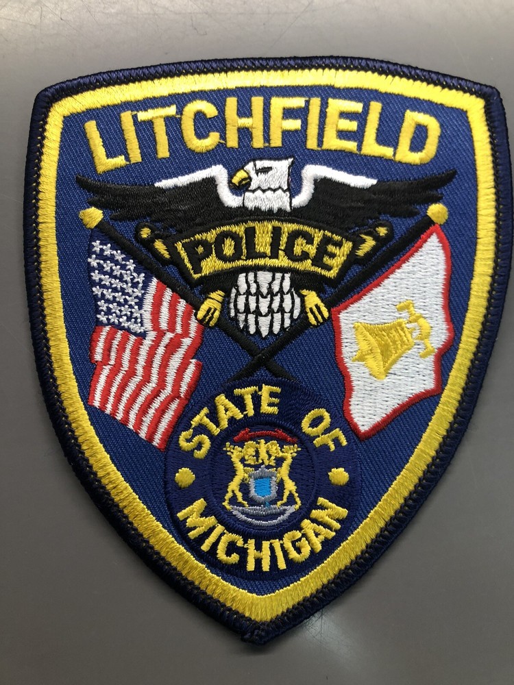 Litchfield Michigan Police Patch