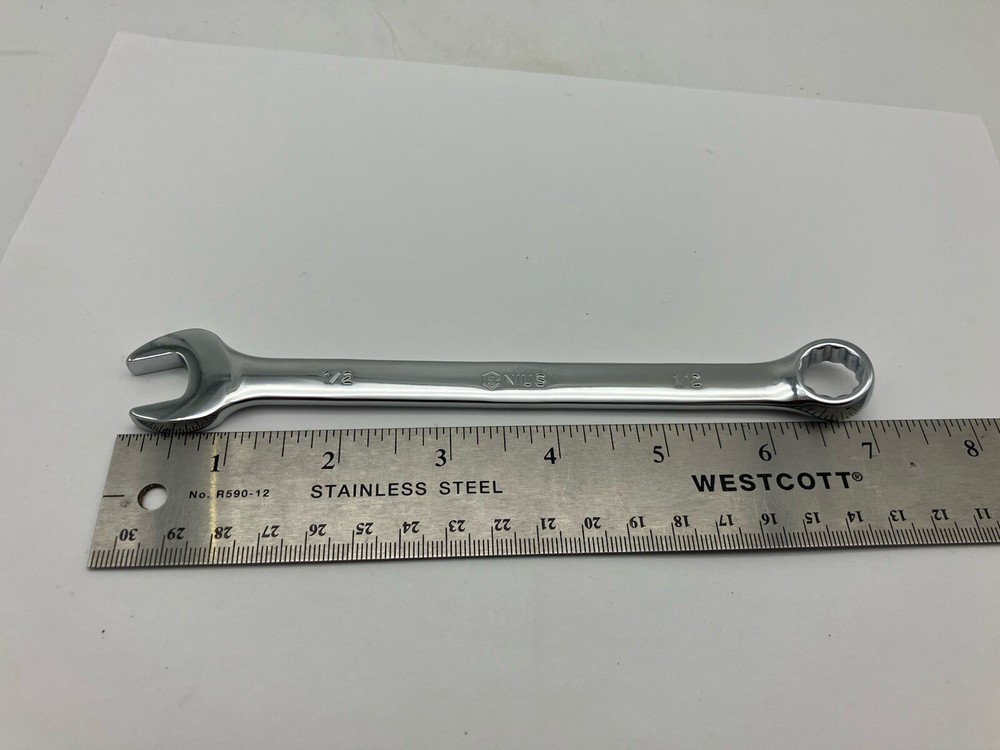 Genius Tools 1/2" 12 pt Combination Wrench 759216