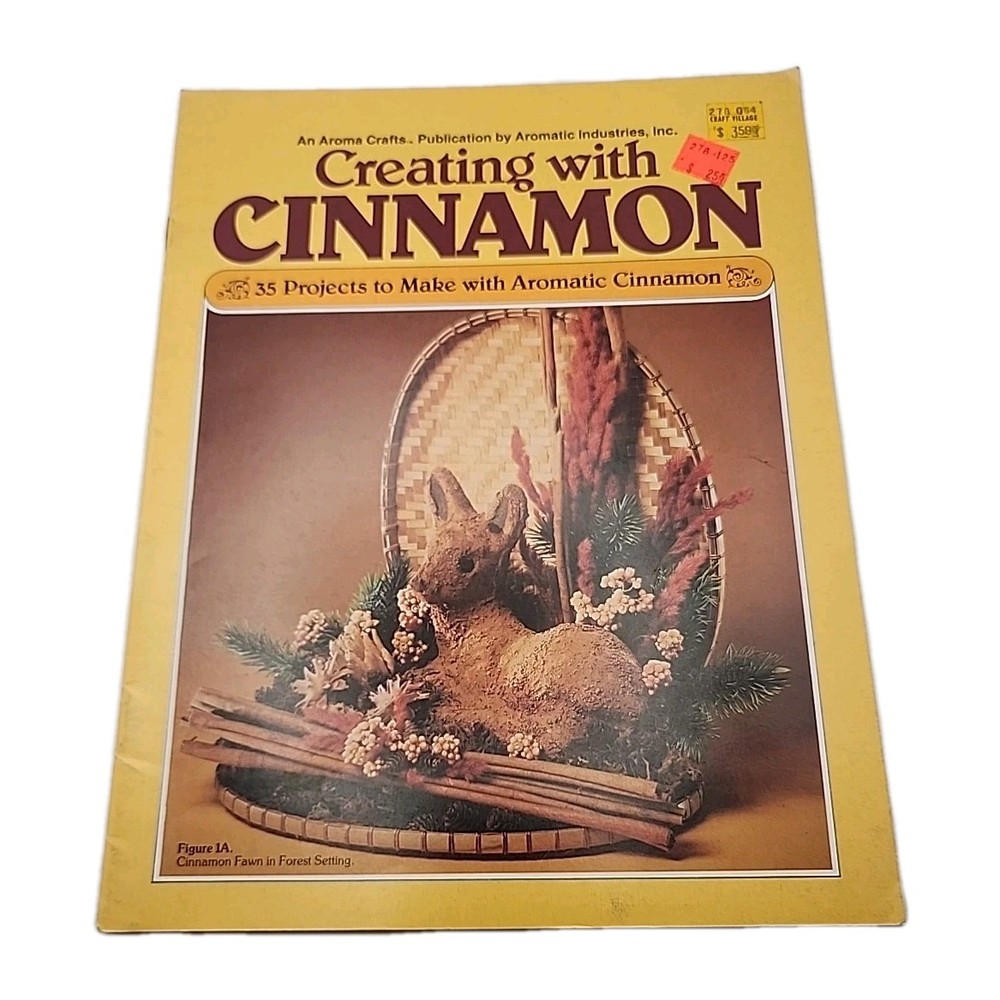 Creating With Cinnamon Craft Project Instruction Pattern Design Booklet 1983