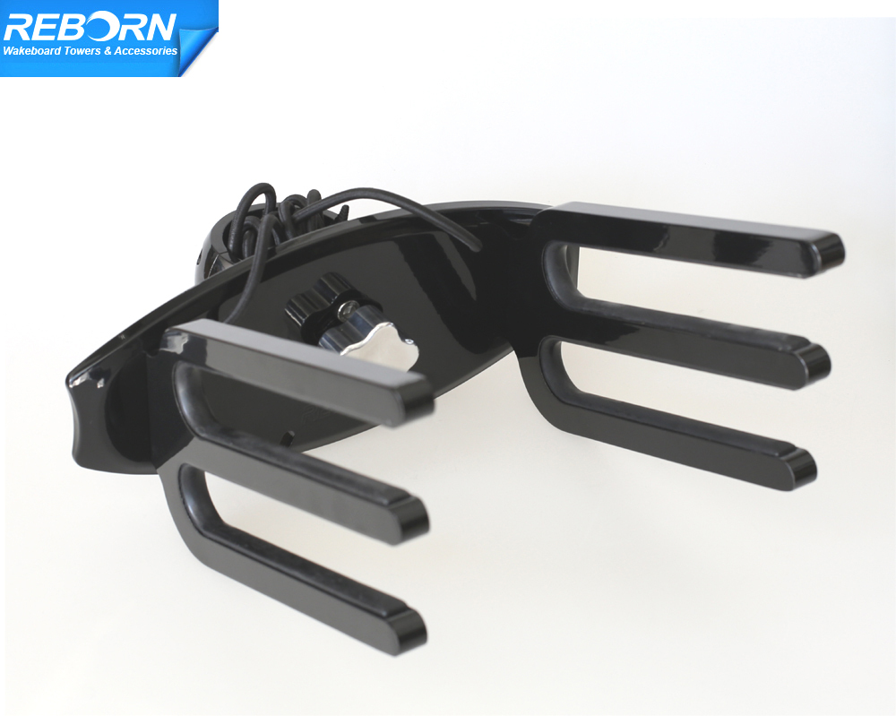 Promotion! Reborn Elevate Wakeboard Tower+ Pro Quick Relase Wakeboard Rack Black