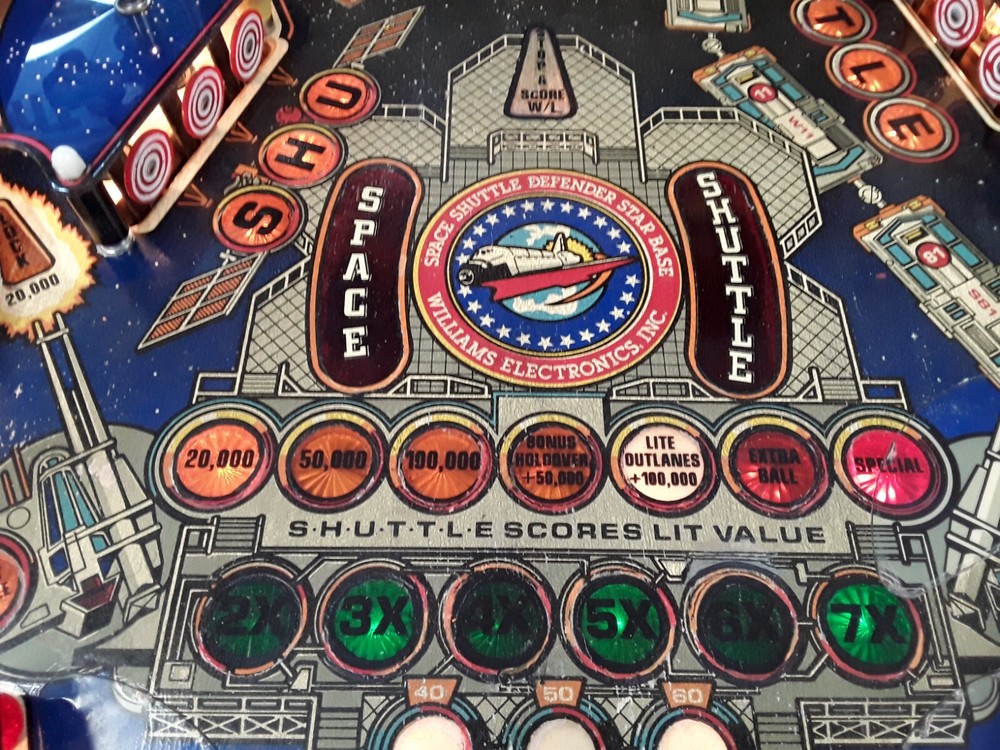 Space Shuttle Pinball Machine by Williams