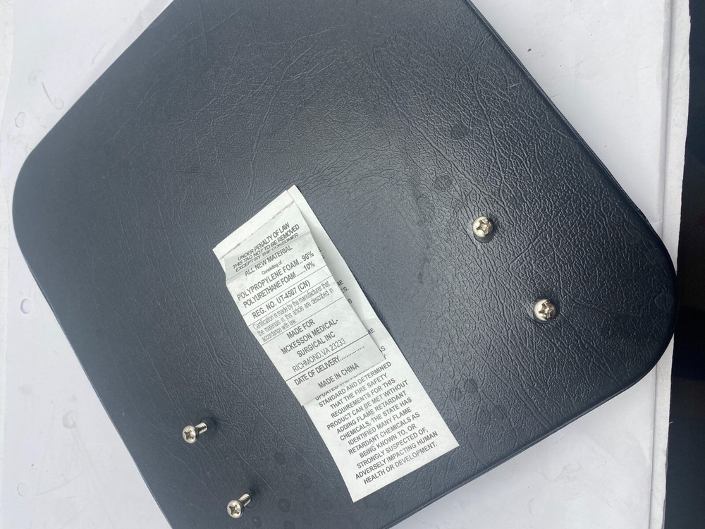 WHEELCHAIR HEADREST 12"x12" MOBILITY LEATHER 🔔