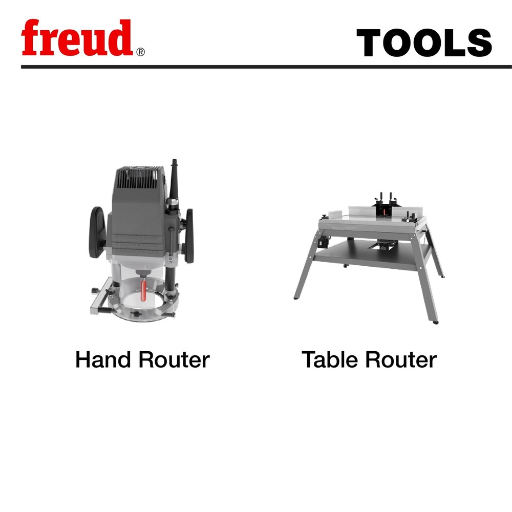 Freud 40-118 2-1/2" Chamfer Bit Router Bit Woodworking Tool
