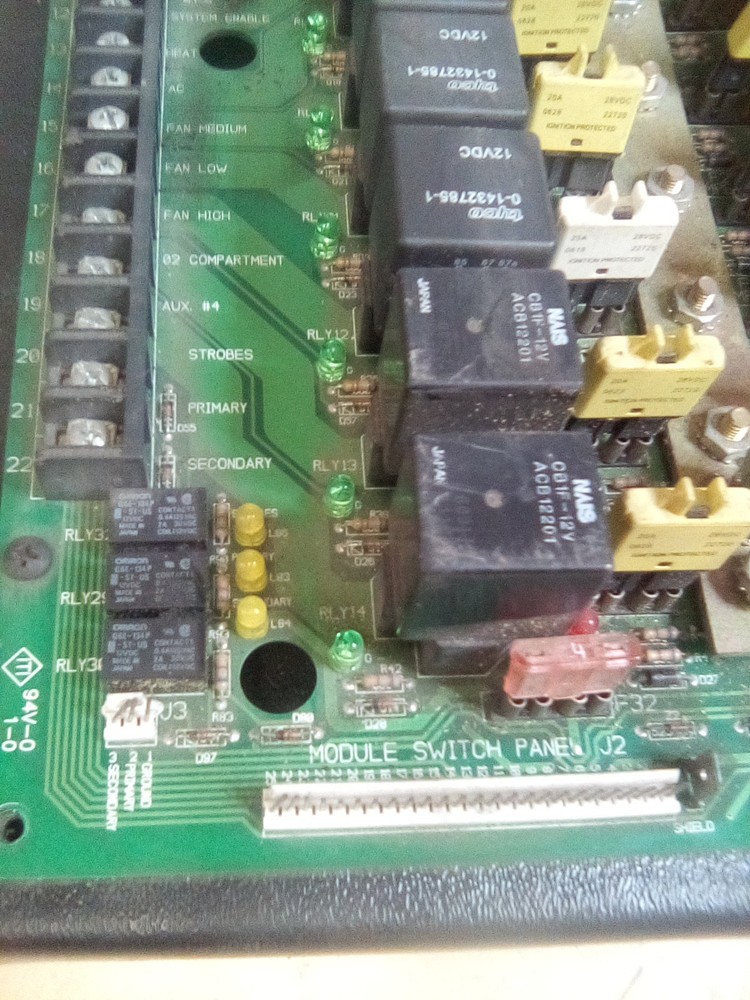 ITI 94V-0 TSB1087 Module Switch Panel, Dash Switch Panel