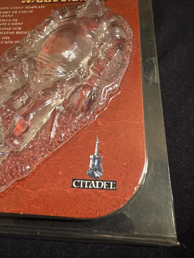 Games Workshop Fallen Giant Template