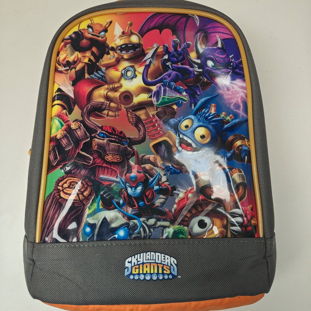Skylanders Giants -Backpack Soft Carrying Case Adjust Shoulder Bag