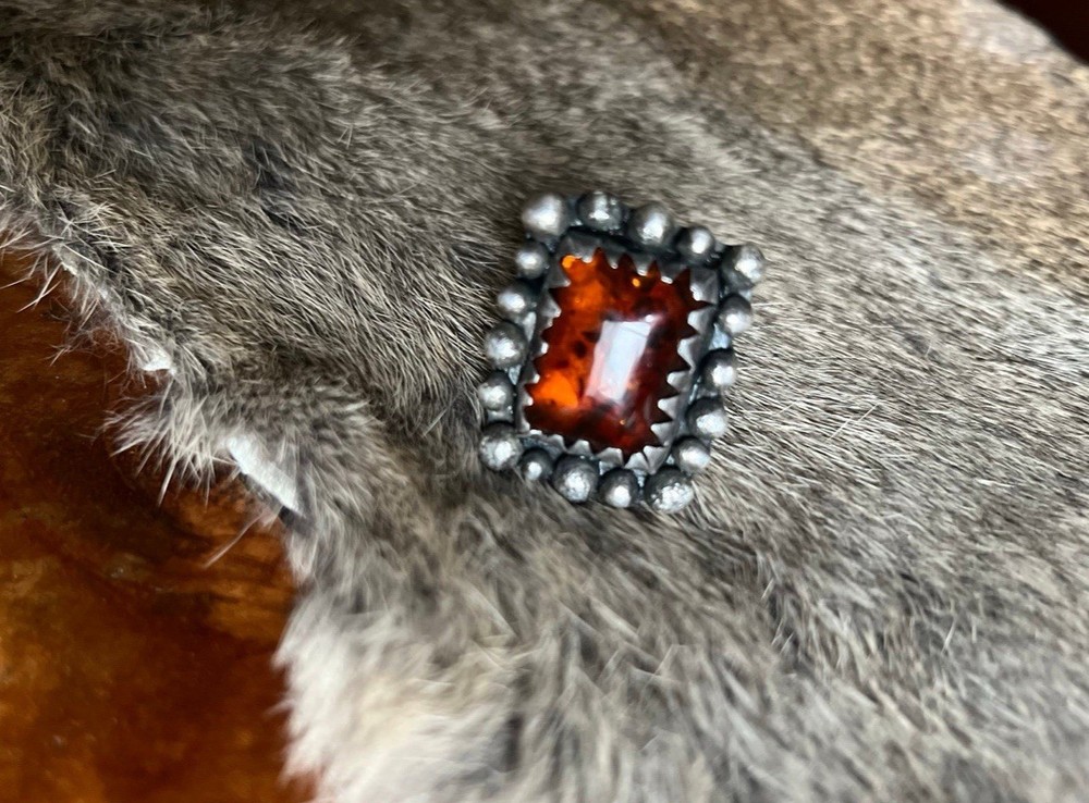 Large Amber Ring