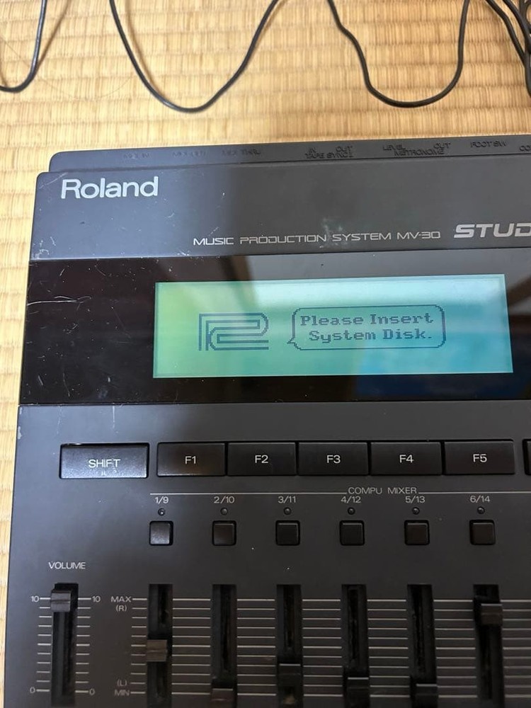 Rare Roland MV-30 Studio M Sequencer Sound Module  JUNK