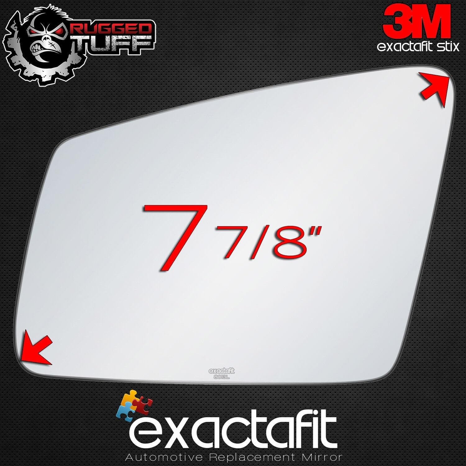 Driver Side Mirror Glass for B250E C2500 C300 C400 C63 Models