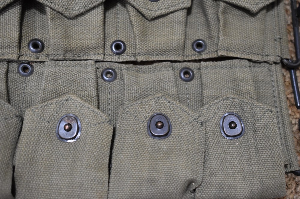 US Army 10 Pocket Ammo Ammunition Belt green