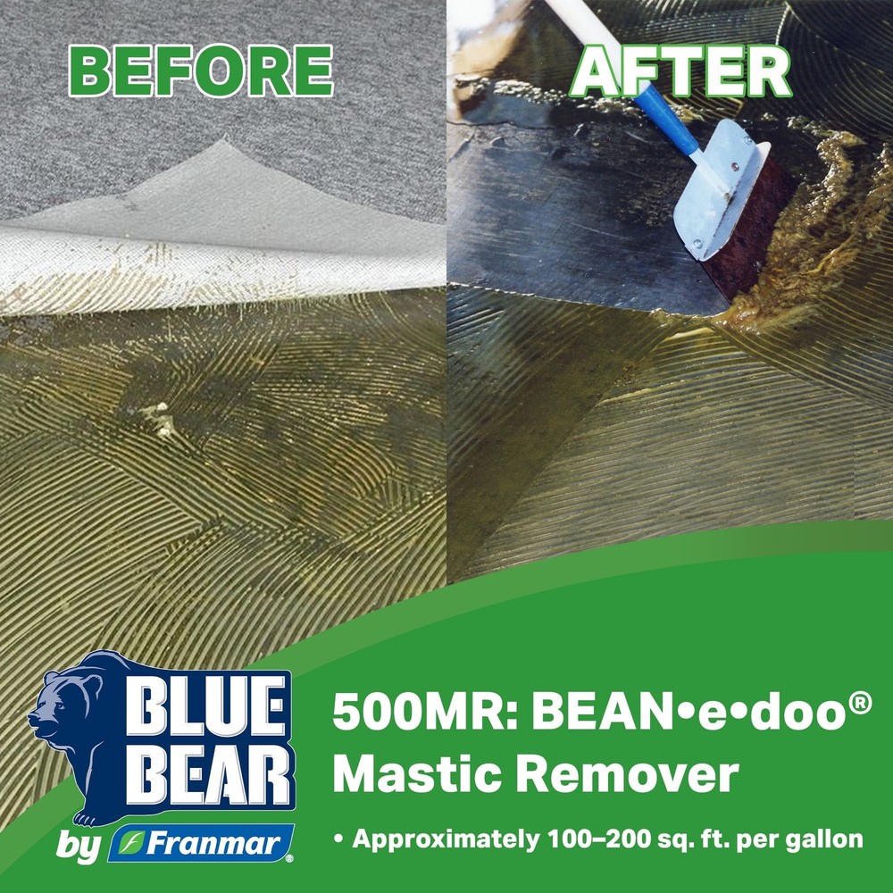 BLUE BEAR® 500MR BEAN•e•doo Mastic Remover – Professional