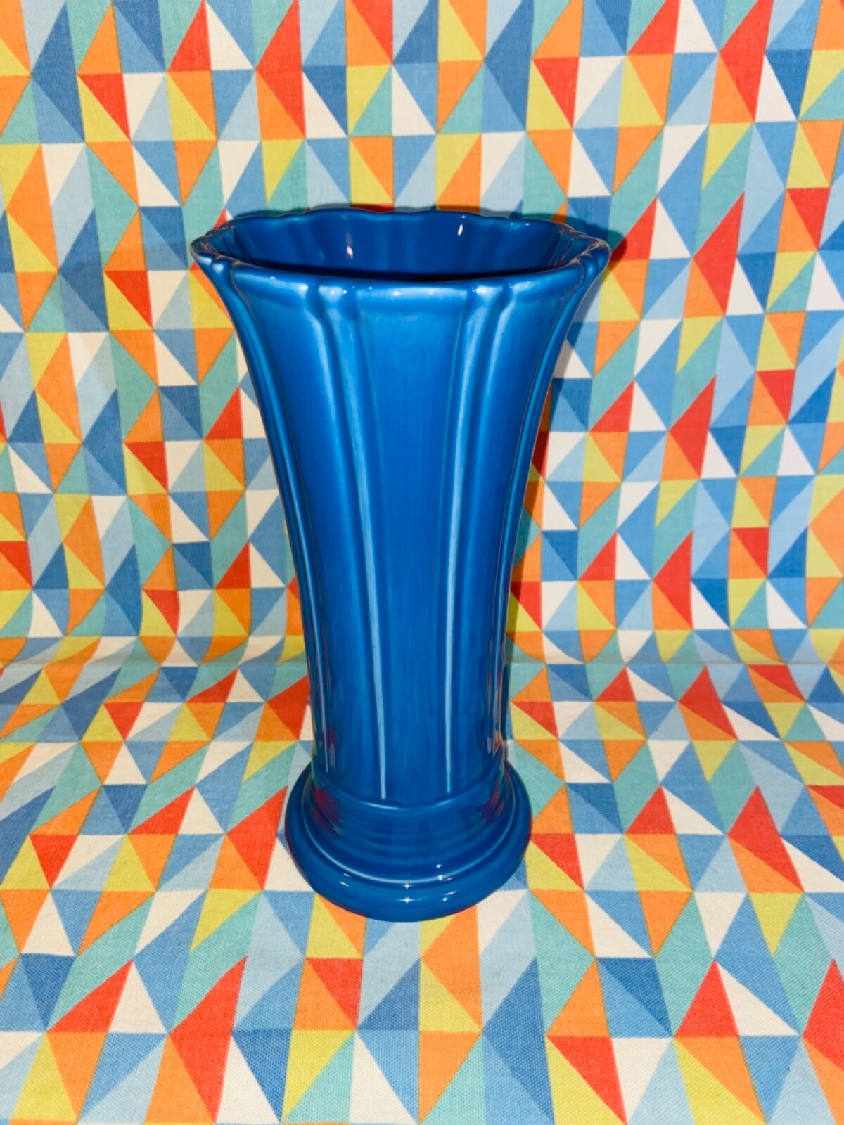 VASE Lapis Blue HOMER LAUGHLIN FIESTA 9 5/8" MEDIUM NEW FIESTAWARE free shipping