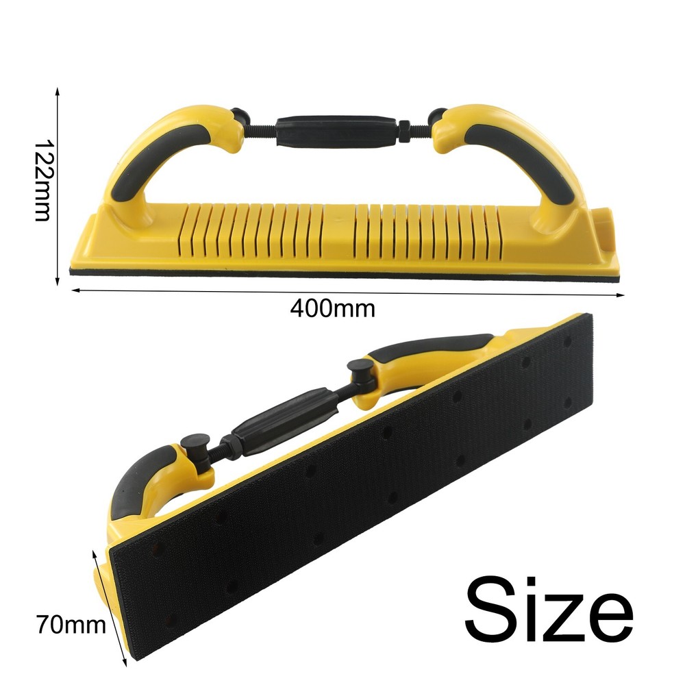 Handheld Dry Grinding Board For Car Putty Ash Rectangular Sandpaper Tool