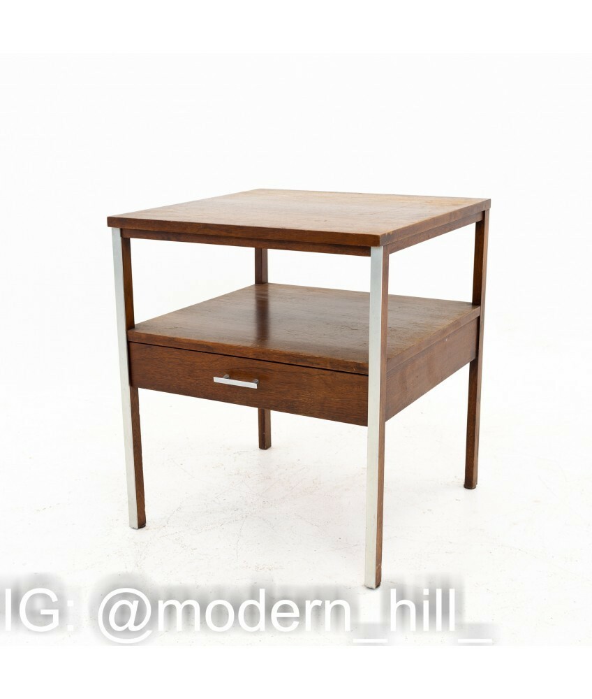 Paul McCobb for Calvin Linear Mid Century Side End Table