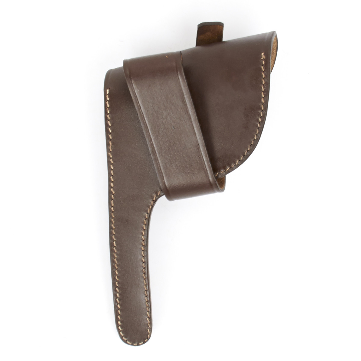 British WWI Robbins Dudley Fighting Knife Leather Scabbard (No Knife)