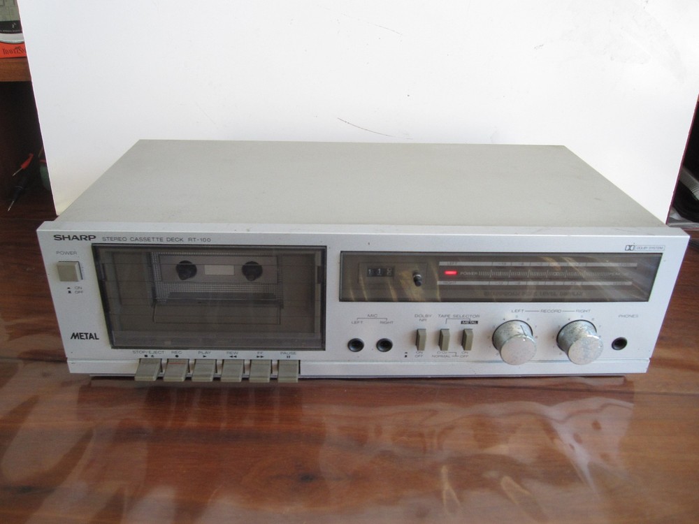 Sharp Stereo Cassette Deck RT-100
