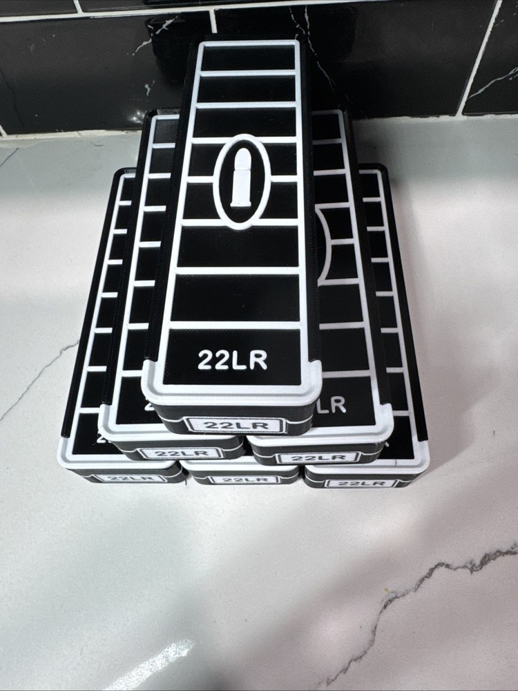 22LR Ammo Box 100rd Capacity (6 Pack)