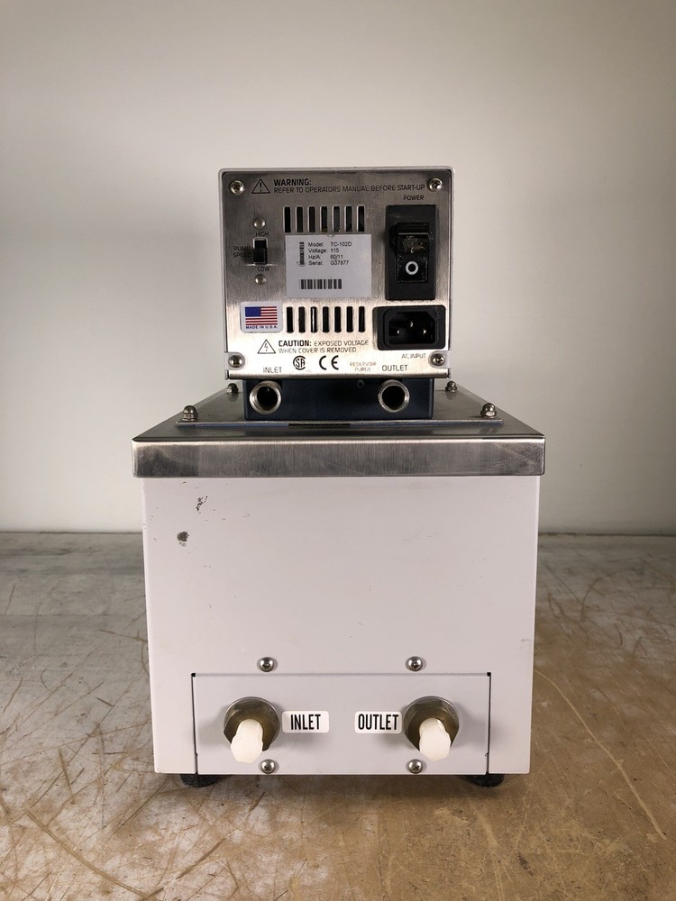 BROOKFIELD TC-102D CIRCULATING BATH WITH DIGITAL CONTROLLER - POWER TESTED ONLY