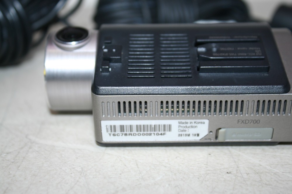 Thinkware FXD700 Dash Cam Front & Rear Camera Kit w/ 16GB MicroSD Card No Mount.