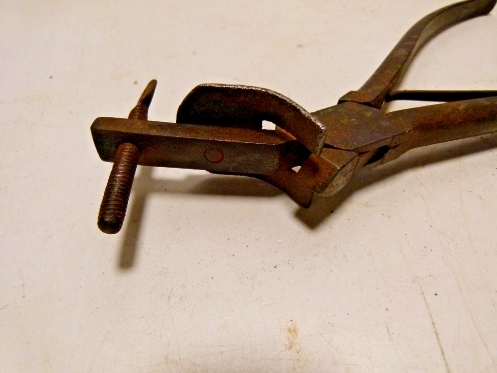 vintage saw teeth setting tool
