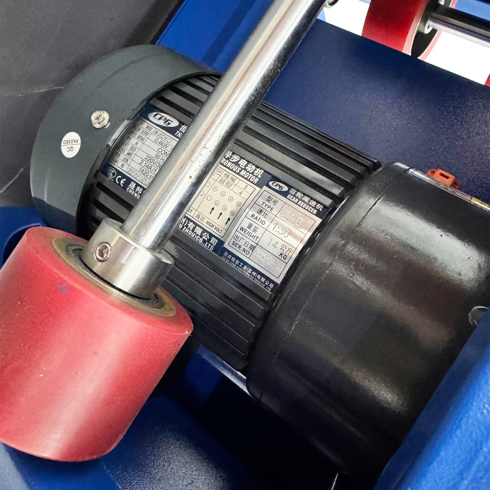110V 200L Iron Drum Rotator Materials Mixer Drum Roller Reversing Machine