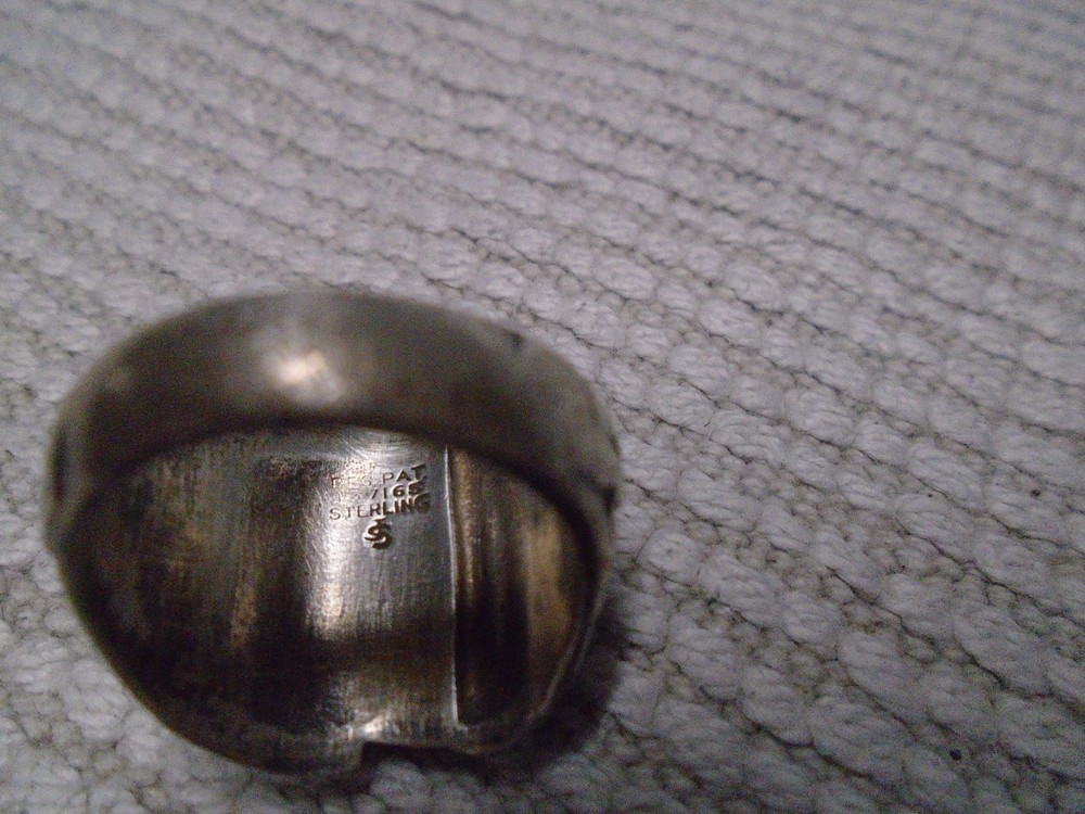 WW2 Army Air Corp Sterling Ring Size 8.5/17 Grams