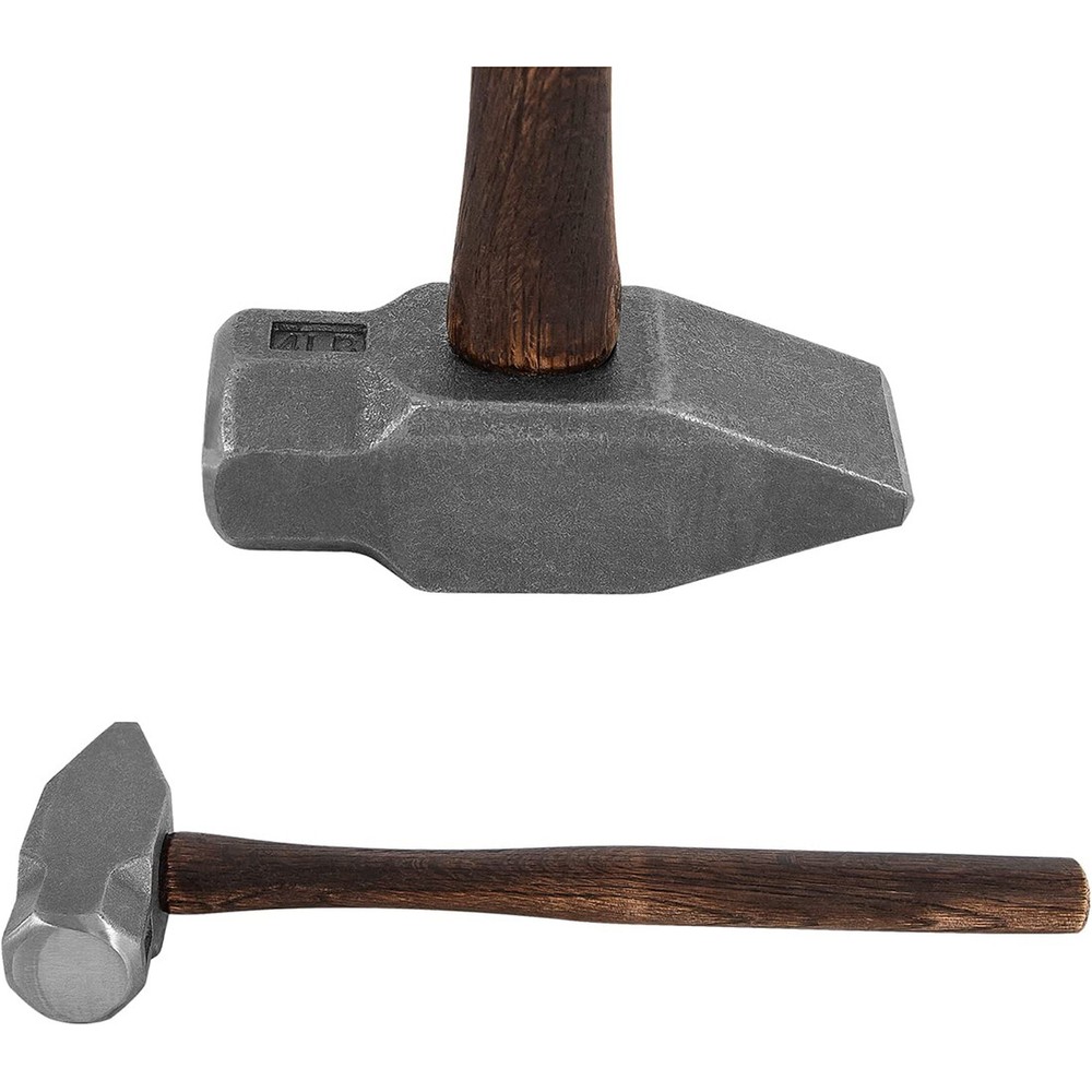 Blacksmith 4LB Hammers For Farrier Knife Maker Blacksmith Forging Tool