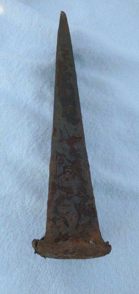 Vintage ANTIQUE Iron Log splitter # 5