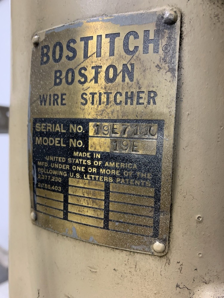 Bostitch 19E Wire stitcher