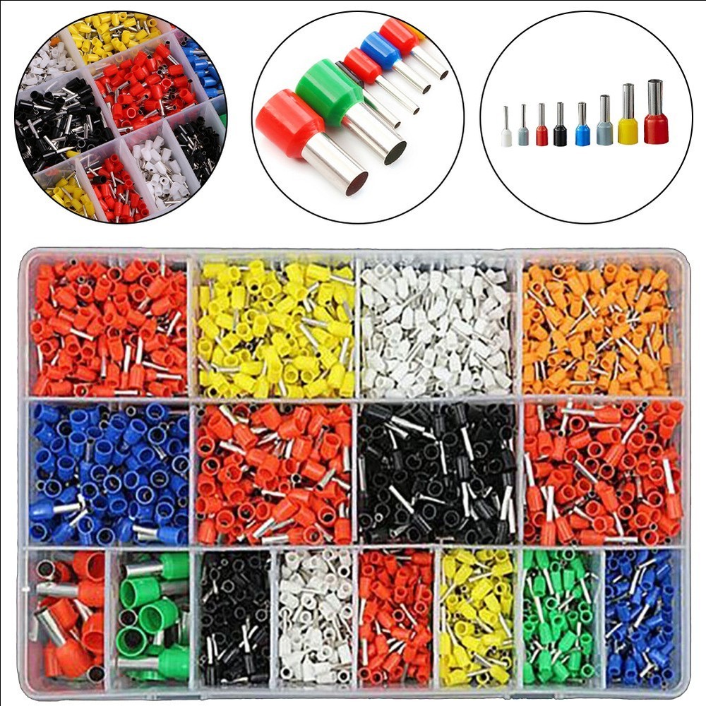 Cold Pressed Terminal Blocks Color-coded Boxes Plastic Ring For Safety
