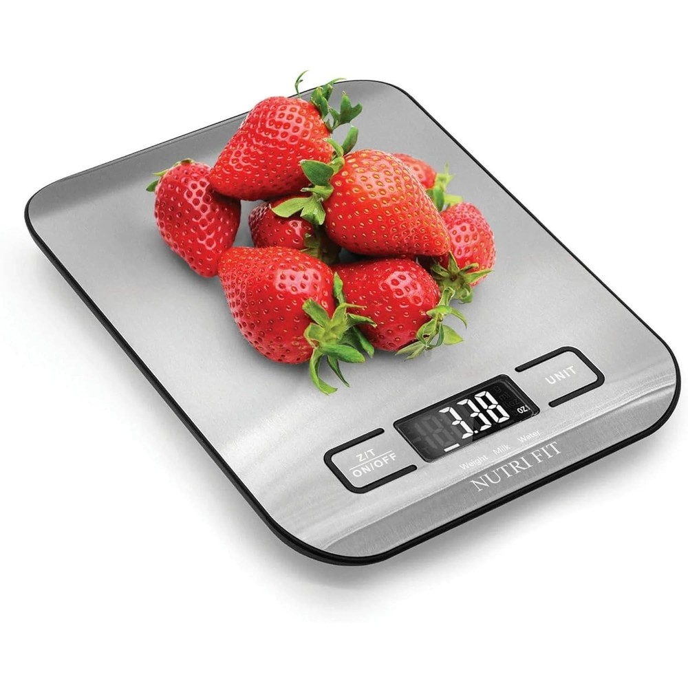 User-Friendly Digital Kitchen Scale – Backlit Display & 1g Accuracy for Cooking