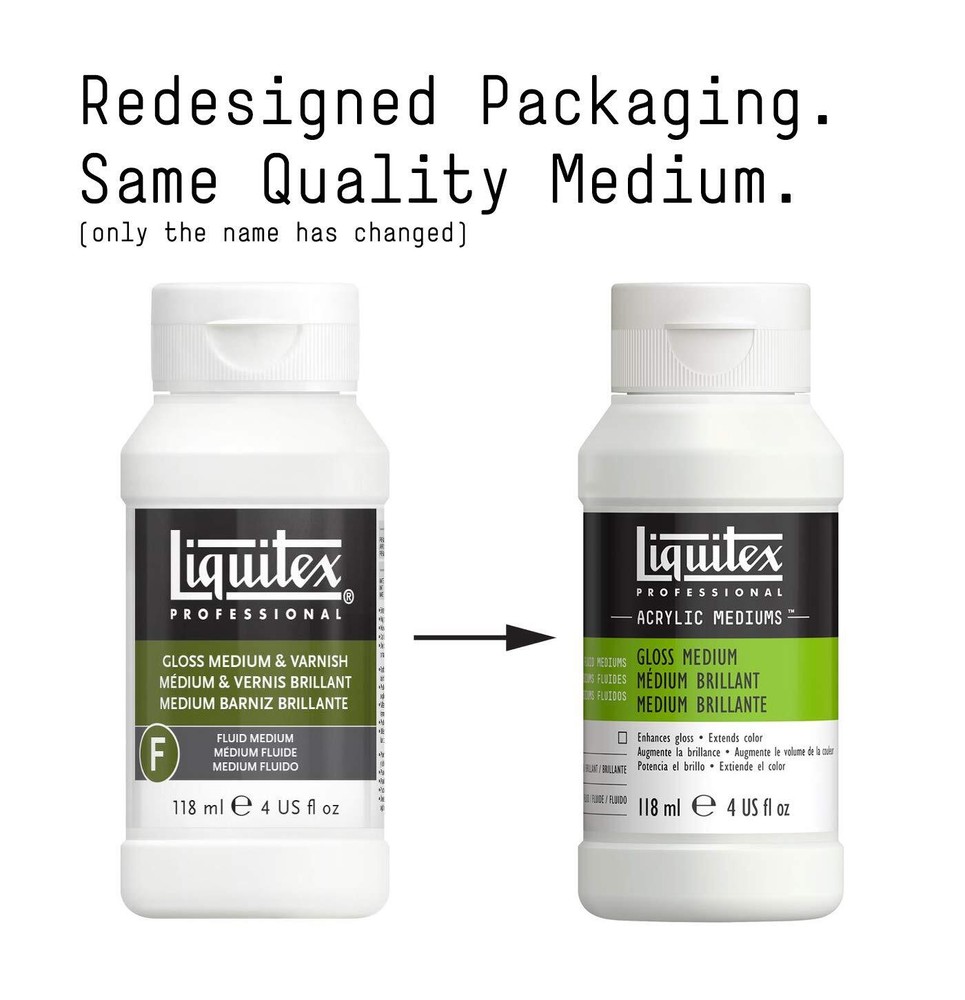 Professional Fluid Medium 118ml 4-oz Gloss