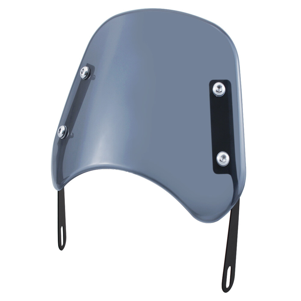 Universal Smoke 5-7'' Headlight Windshield Wind Deflector For Cafe Racer Yamaha