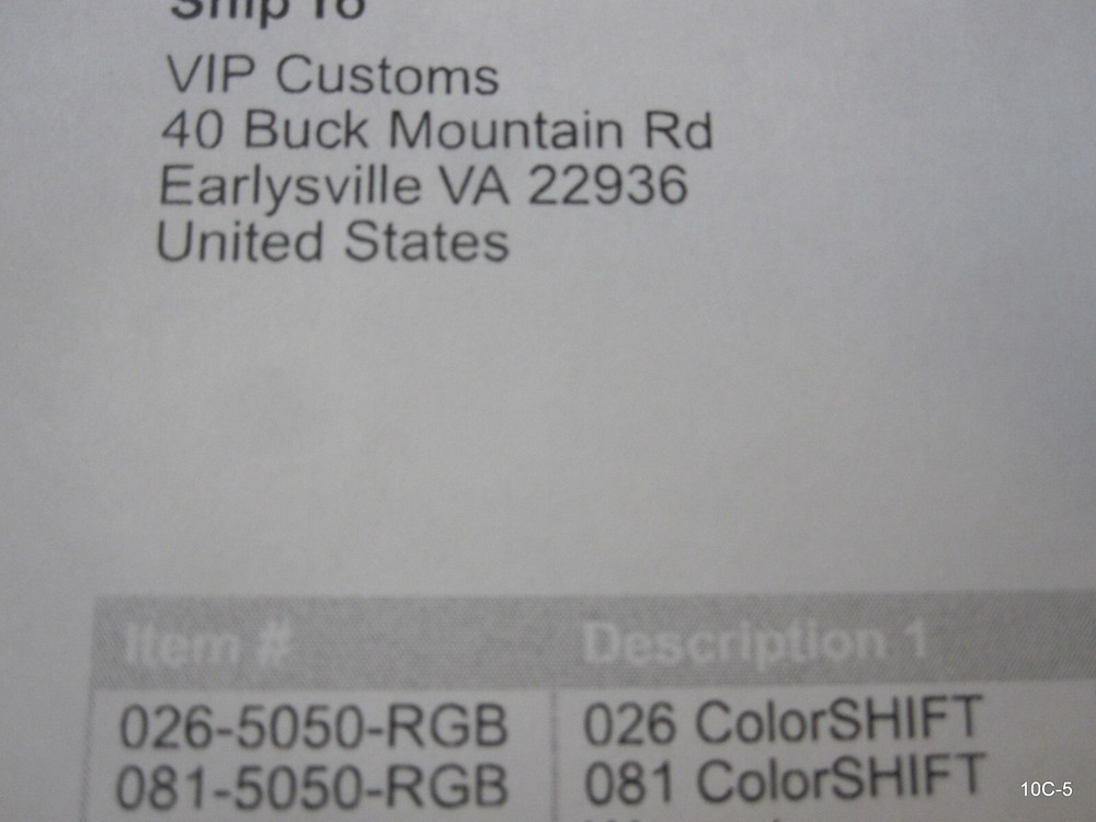 Genuine Oracle 1317-332 Colorshift Headlight SINGLE SIDE 2pc Replacement Set