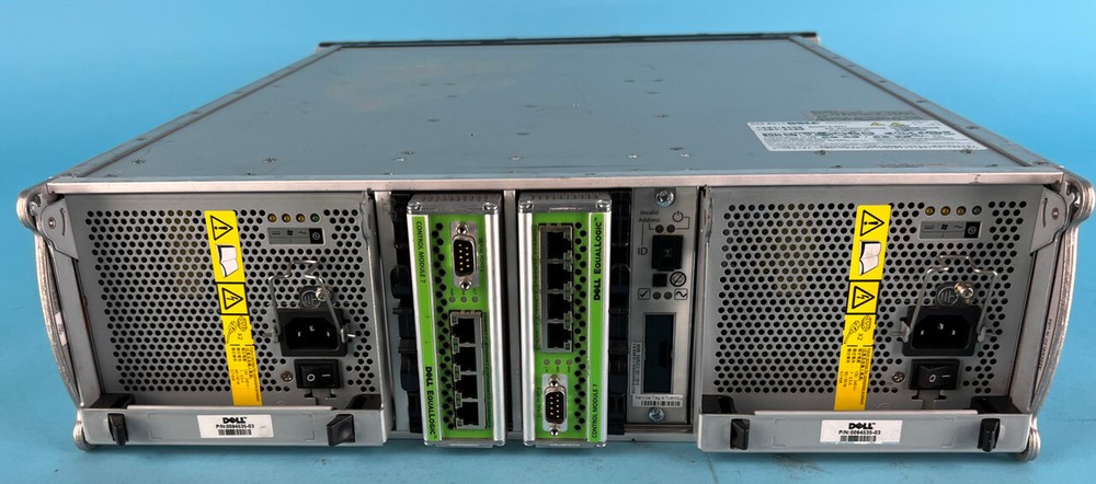 DELL E01J EQUALLOGIC PS6000 16 BAY STORAGE ARRAY: 16x600gb hdds |010-6040807
