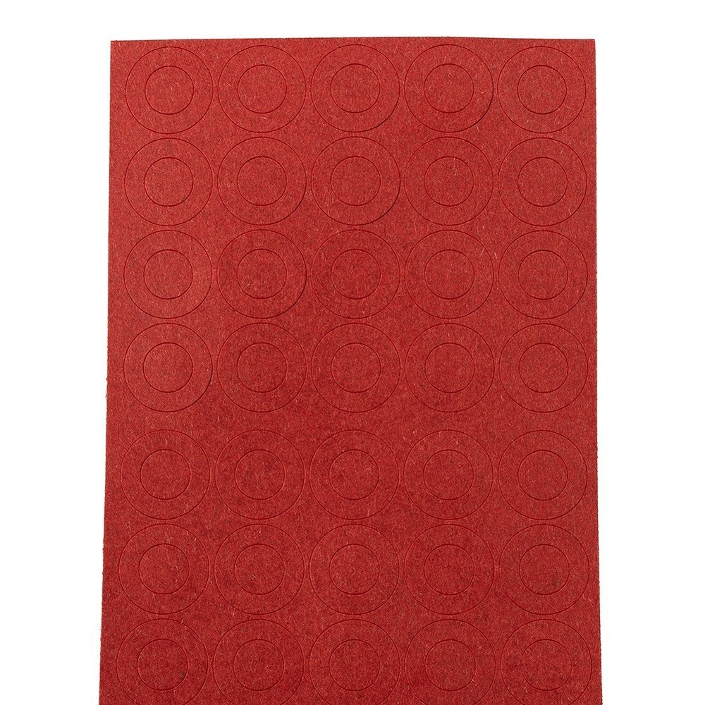 Battery Insulators Paper Cardboard Hollow Insulating Red 10mm 2 Sheets